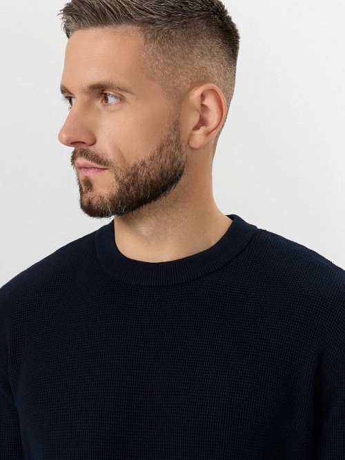 Джемпер мужской синий, фото 4 из 6