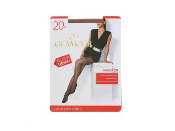 Колготы жен. GLAMOUR TIAMO 20 miele р.5