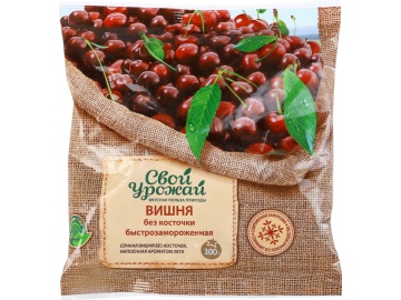 Вишня зам.б/к"СВОЙ УРОЖАЙ" 300г Евроопт