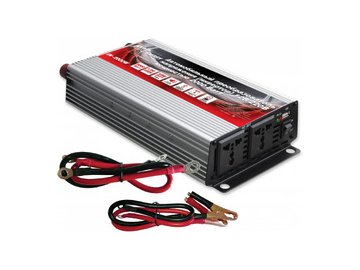 Автомобильный инвертор AVS 12/220V IN-2000W на акции в магазинах 5 элемент