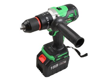 Дрель-шуруповерт Zitrek Green Impact 18V 063-4046 (с 2-мя АКБ и ЗУ)