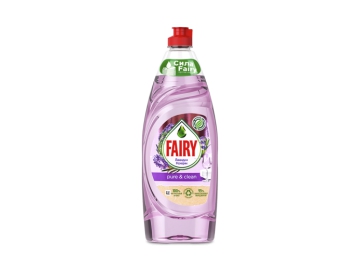 Корона скидки в {} - Средство для мытья посуды Fairy 650 мл Pure & Clean Лаванда и Розмарин