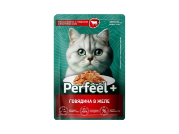 Корм д/стерил котов и кошек Perfect Fit Лосось в соусе 75 г из каталога Корона