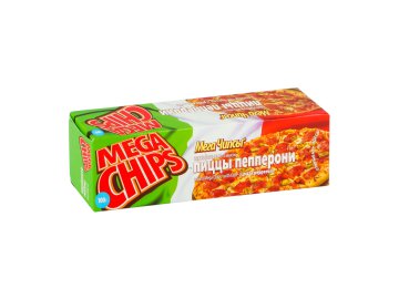 Чипсы Mega Chips вкус пиццы пепперони 100 г