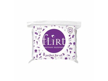Палочки ватные Flirt 300шт в полиэтилене