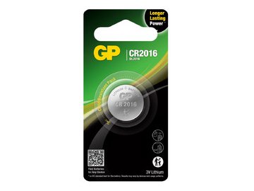 Элемент питания GP CR2016 BP1 Lithium