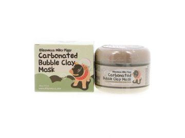 Маска для лица ELIZAVECCA Очищающая пузырьковая с глиной Milky Piggy Carbonated Bubble Clay Mask, 100 г