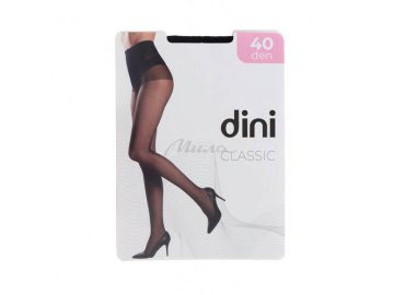 Колготки женские DINI Classic, nero, размер 4, 40 ден