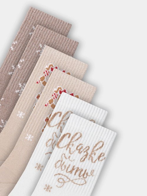 НОСКИ ЖЕНСКИЕ (3 пары), фото 7 из 14