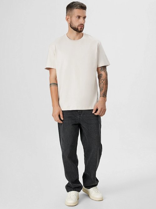 Футболка мужская кремовая, фото 3 из 5