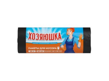 Пакеты для мусора Хозяюшка 35 л 48х58 (30 шт) 0111039368