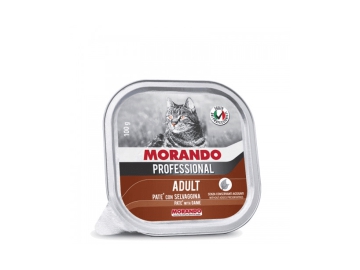 Консерва Morando Professional паштет для кошек, с дичью, 100 г