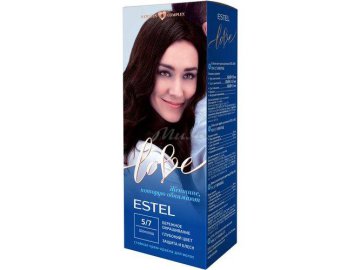 Краска для волос ESTEL Love Intense, тон 5/7 шоколад, 100 мл