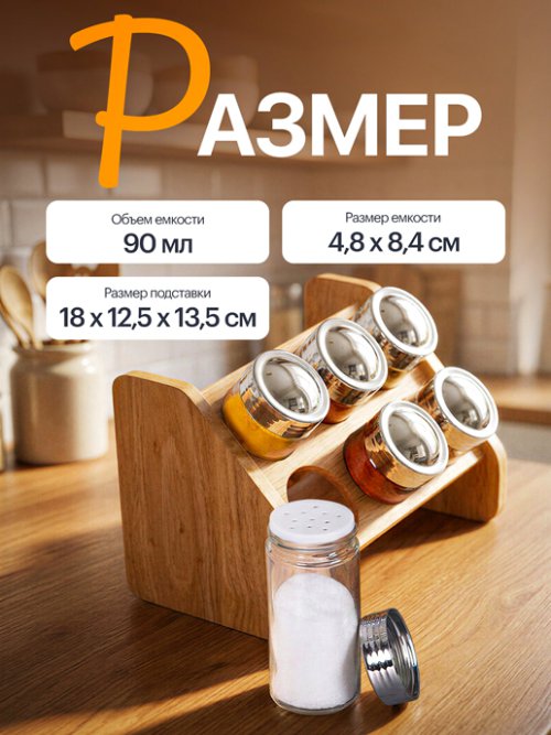 Набор для специй Pepper, фото 2 из 12