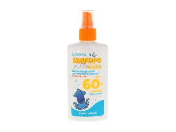 Мила акции Волковыск - Молочко детское для защиты от солнца KRASSA Limpopo Kids, SPF 60+, 150 мл