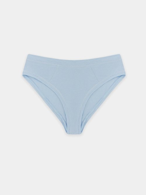 Трусы женские классические в голубом цвете, фото 8 из 8