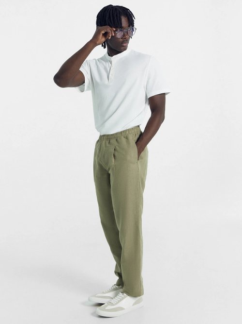 Брюки мужские в цвете хаки, фото 1 из 5