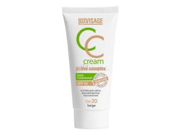 CC-крем LUXVISAGE Active complex SPF 10, тон 20, 35 г Мила
