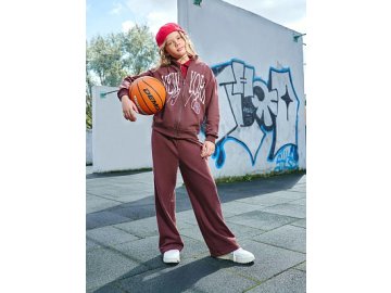 Толстовка для девочек коричневая Марк Формель