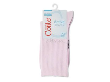 Носки женские CONTE Elegant Active, размер 23, 000 светло-розовый, 20С-20СП