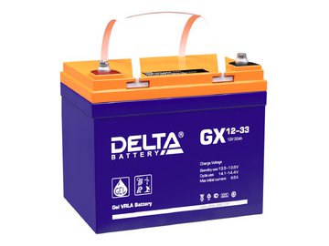 Аккумулятор для ИБП Delta GX 12-33 (12В/33 А·ч)