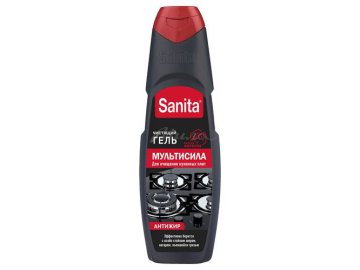 Гель для чистки кухонных плит SANITA Антижир Мультисила, 500 г