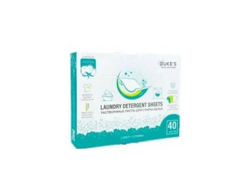 Листы для стирки dukes home wonders хлопок 40 шт (ds004) Электросила