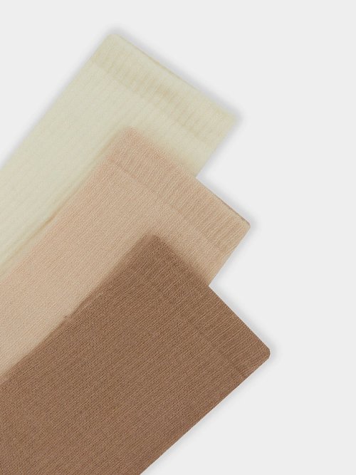 Носки женские высокие в наборе, 3 пары, фото 8 из 8