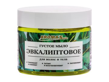 Густое мыло для тела и волос "Эвкалиптовое", 250 мл
