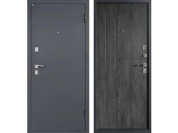 Дверь входная ТИТАН-2050 860 R Антеро Шале графит из каталога Ома