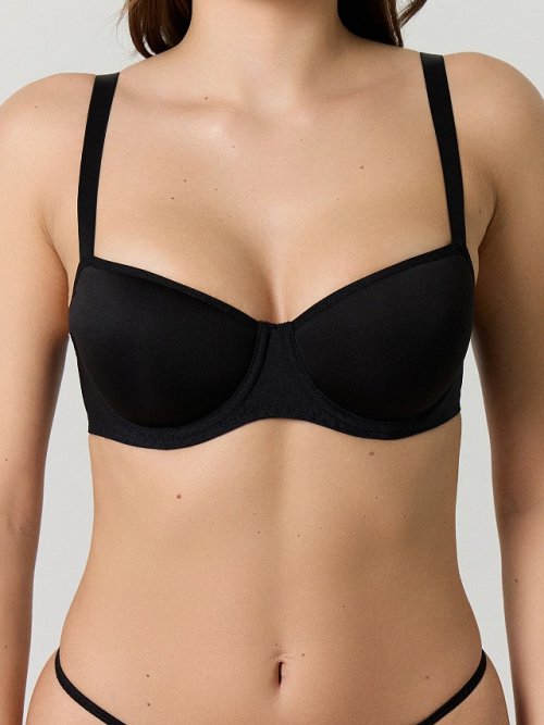 Бюстгальтер макси женский черный, фото 1 из 18