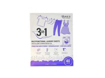Листы для стирки dukes home wonders лаванда 40 шт (ds022) Электросила