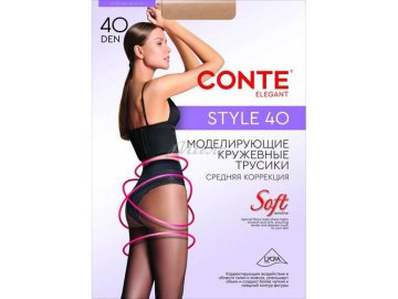 Колготки женские CONTE Style, 40 ден на акции в магазинах Мила