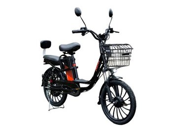 Электровелосипед AVM E-ALFA 20 Pro (черный)