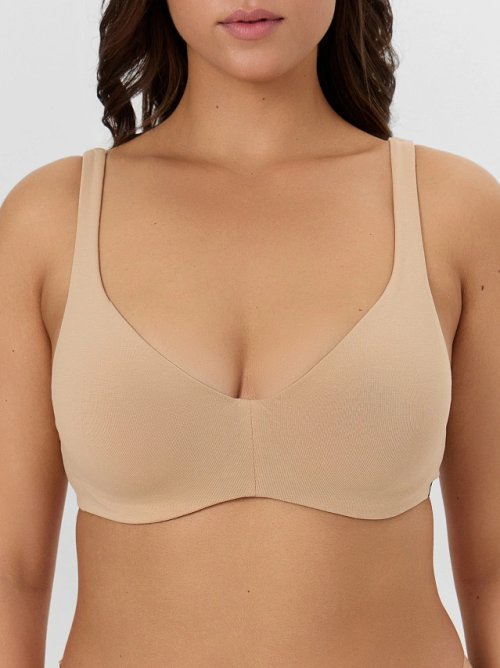 Бюстгальтер женский бежевый, фото 1 из 18