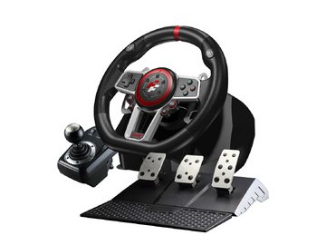 Игровой руль FlashFire Suzuka ES900R на акции в магазинах 5 элемент