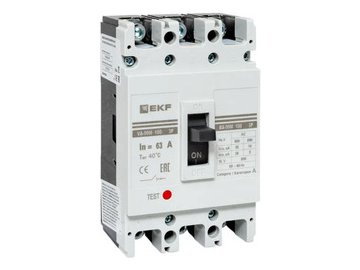 Выключатель автоматический EKF ВА-99М 100/63А 3P 35кА