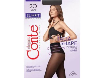 Мила акции Шарковщина - Колготки женские CONTE Elegant Slimfit 20 den, размер 3, natural