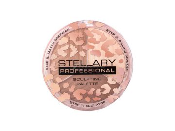 Палетка для контуринга лица STELLARY, тон 02, 11.4 г