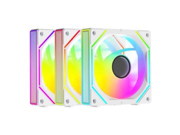 Комплект вентиляторов для корпуса Ocypus Gamma F12 Uni WH ARGB Reverse Blade 3IN1