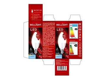 Лампа светодиодная BELLIGHT LED C37 8W 220V E14 4000K на акции в магазинах 5 элемент