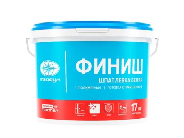 Шпатлевка Тайфун Мастер Финиш 17 кг из каталога Ома