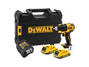 Дрель-шуруповерт DeWalt DCD708D2T-QW (с 2-мя АКБ, кейс)