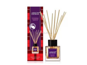 Аромадиффузор AREON Sticks Reed Patchouli Lavender Vanilla, 50 мл