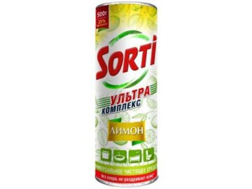 Порошок чистящий SORTI универсальный Лимон, 500 г