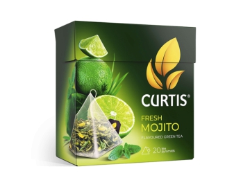 Корона акции и скидки в Борисове - Чай Curtis Fresh Mojito зел 20пх1,7г пирамидки 34г