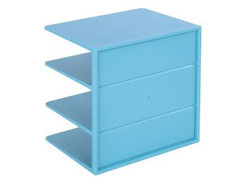 Подставка-ограничитель для книг Deli NS006BLUE