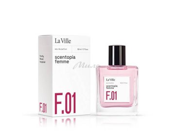 Парфюмерная вода LA VILLE Scentopia F.01 для женщин, 50 мл