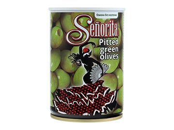 Оливки Senorita зеленые б/к 280 г