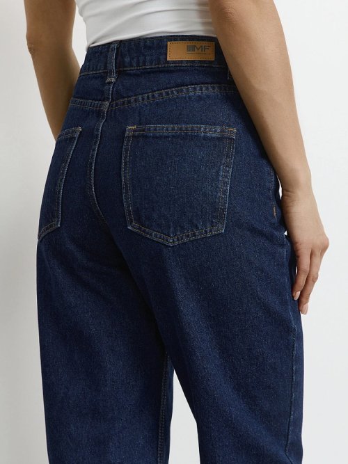 Джинсы женские Mom fit синие, фото 15 из 24